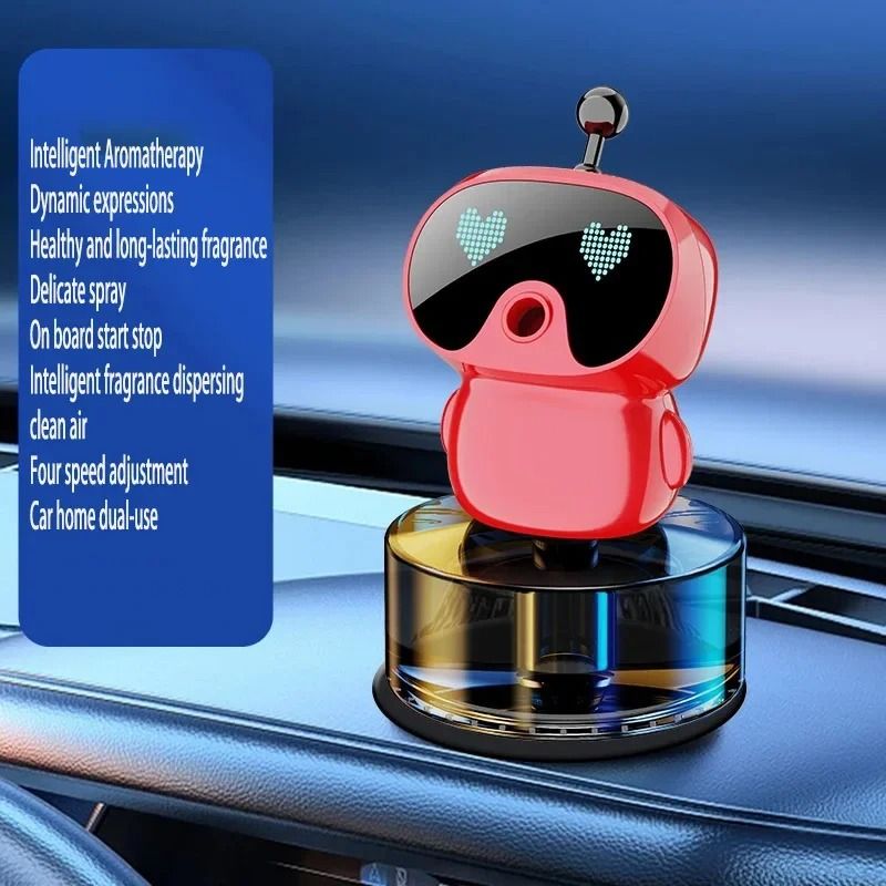 Smart AI Rechargeable Car Aroma Diffuser with Adjustable Fragrance Control