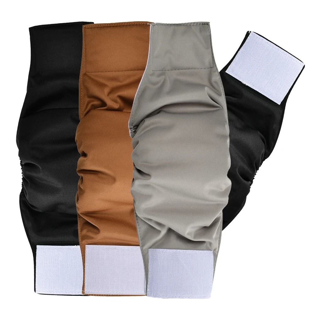 Reusable Male Dog Belly Bands Washable Breathable Pet Diapers 3 Pack