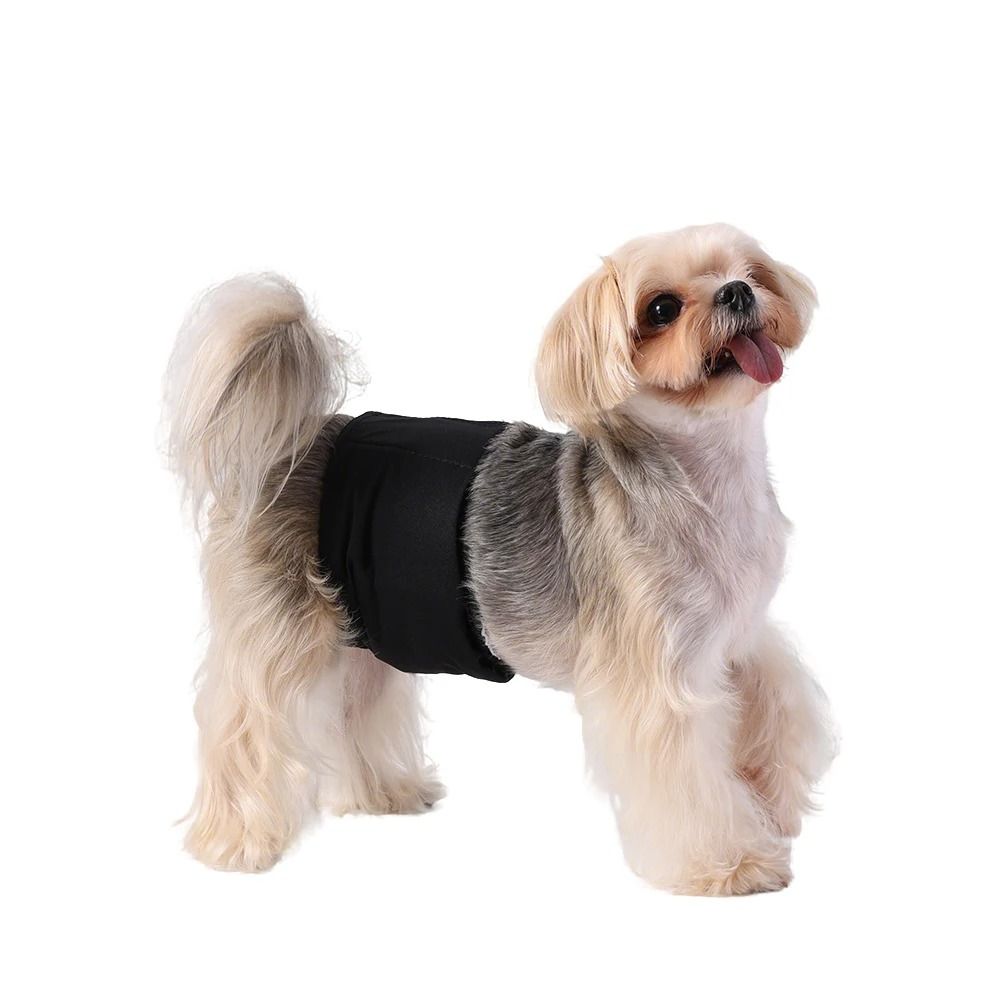 Reusable Male Dog Belly Bands Washable Breathable Pet Diapers 3 Pack