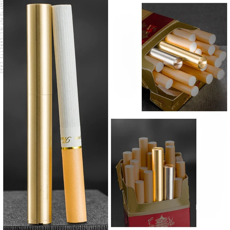 Retro Foldable Refillable Butane Lighter for Camping BBQ and Gift