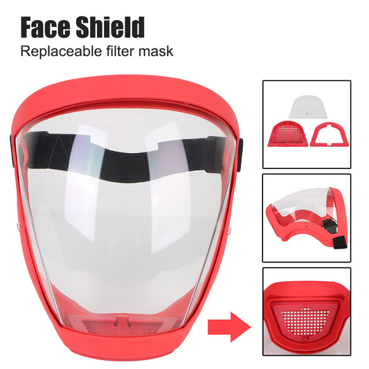 WindGuard Full Face Shield Motorcycle and Cycling Dust Mask
