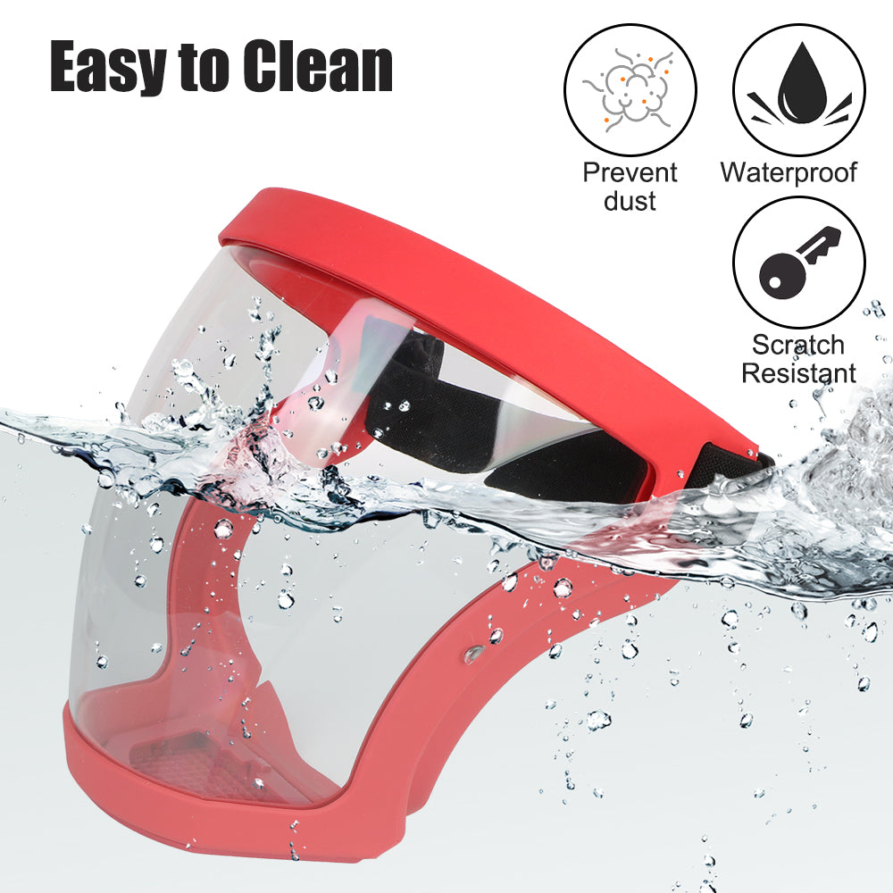 WindGuard Full Face Shield Motorcycle and Cycling Dust Mask