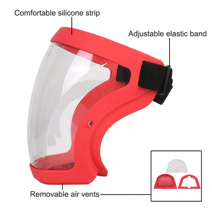 WindGuard Full Face Shield Motorcycle and Cycling Dust Mask