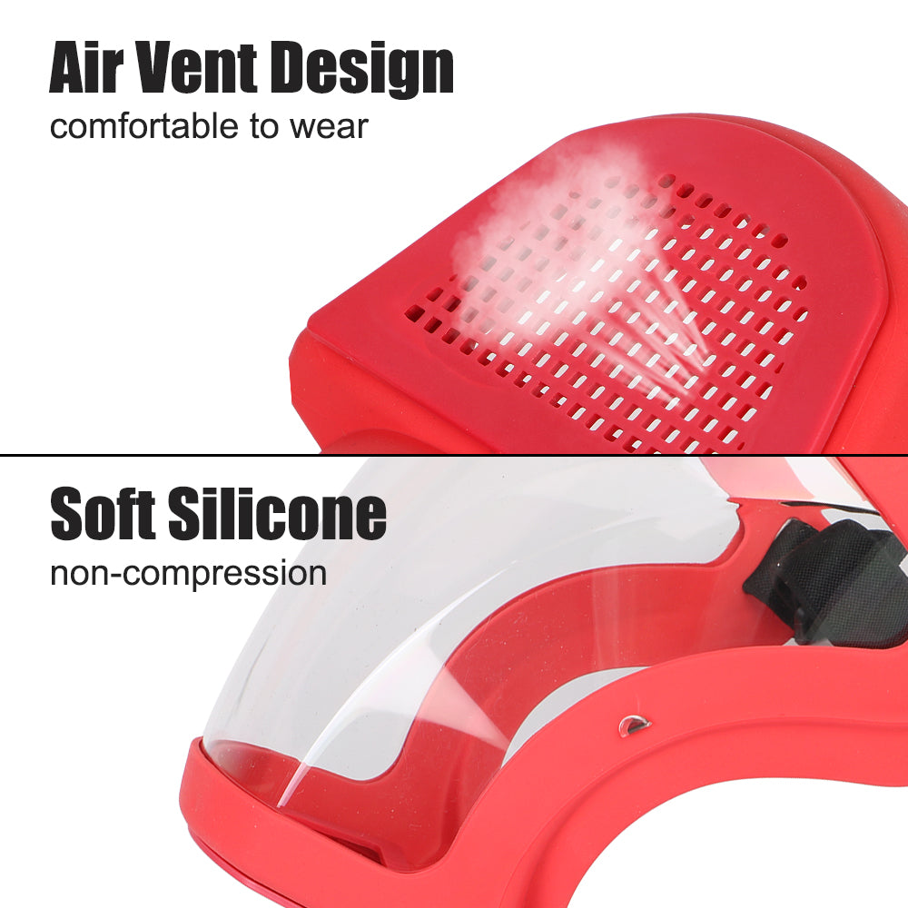 WindGuard Full Face Shield Motorcycle and Cycling Dust Mask