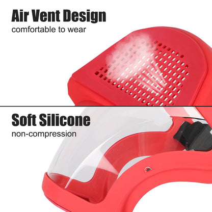 WindGuard Full Face Shield Motorcycle and Cycling Dust Mask