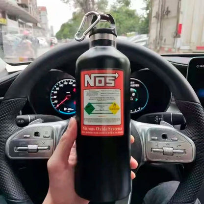 NOS Racing Style 500ML Stainless Steel Insulated Water Bottle