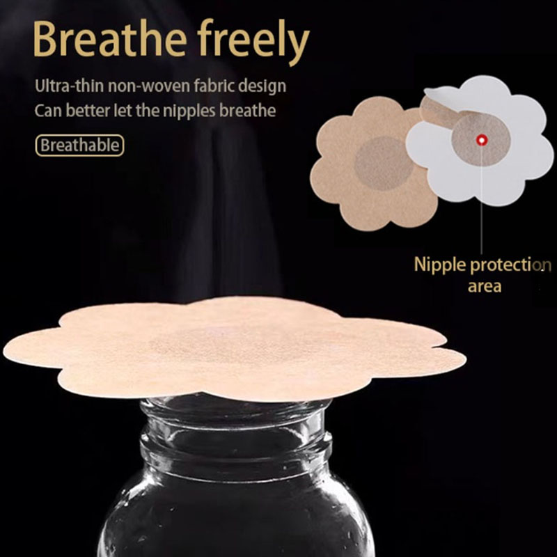 Invisible Nipple Covers Disposable Nipple Stickers & Bra Less Pasties for Smooth Coverage