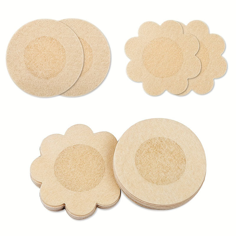 Invisible Nipple Covers Disposable Nipple Stickers & Bra Less Pasties for Smooth Coverage