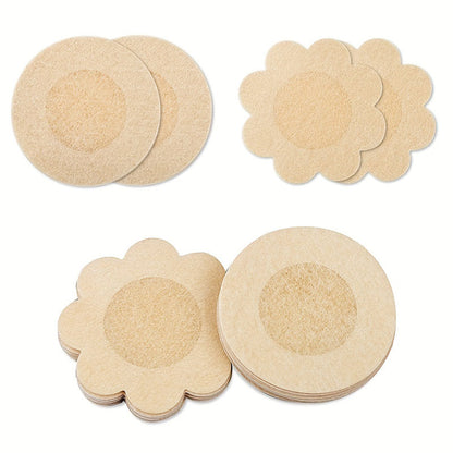 Invisible Nipple Covers Disposable Nipple Stickers & Bra Less Pasties for Smooth Coverage