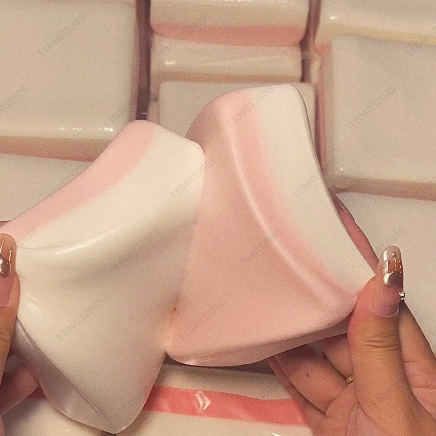 Sticky Rice Cake Squishy Toy Slow Rising Stress Relief Squishy for Relaxation & Sensory Fun