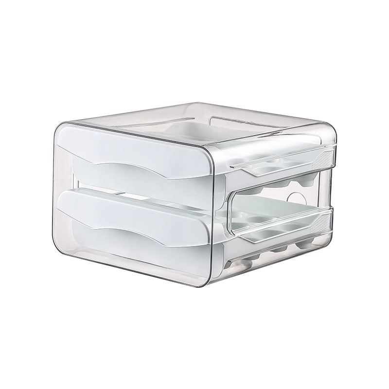 Automatic Egg Dispenser & Organizer for Refrigerator Storage