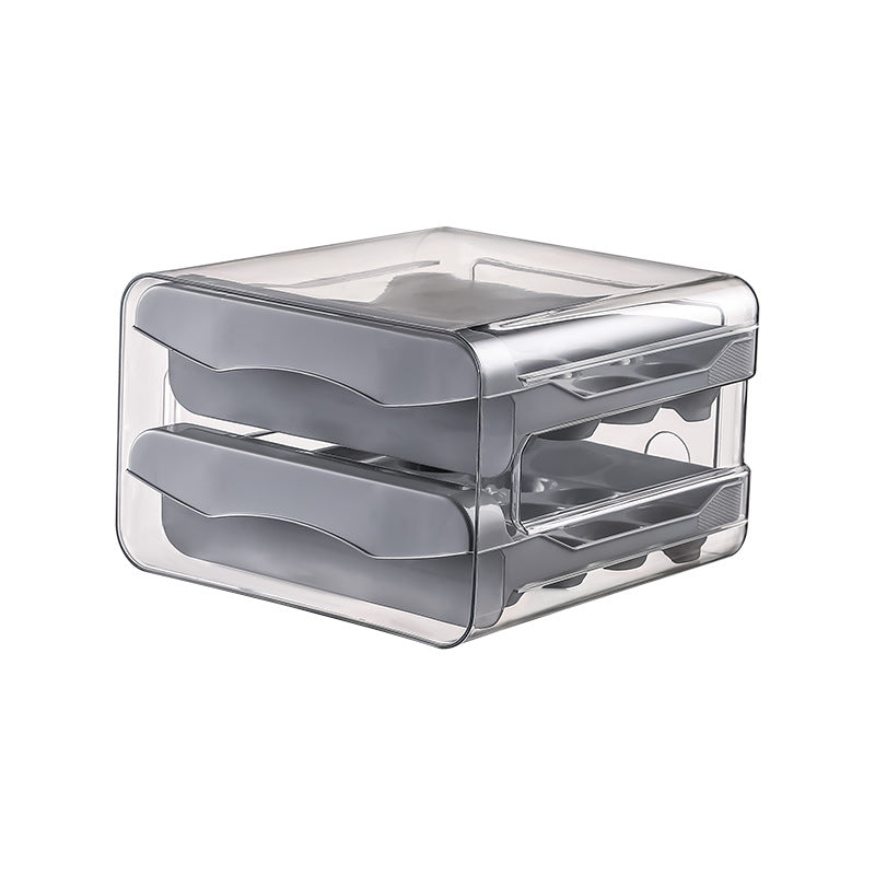 Automatic Egg Dispenser & Organizer for Refrigerator Storage
