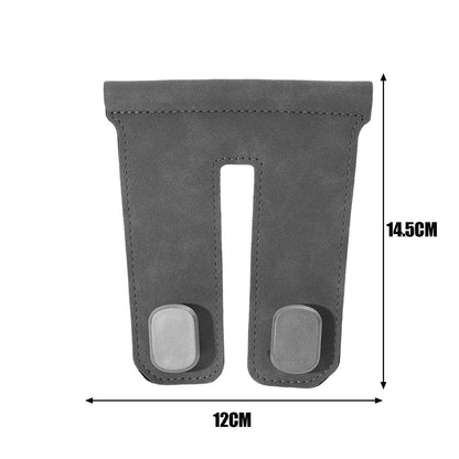Luxury Leather Glove Box Hook & Front Row Storage Organizer for Car Interiors