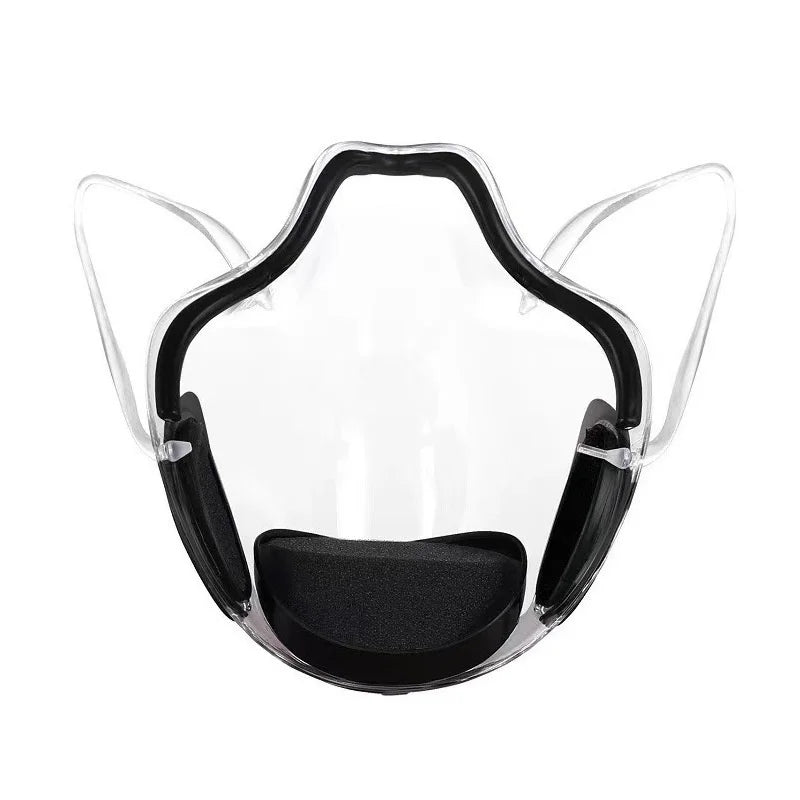 Transparent Moto Cycling Face Shield Windproof Dustproof Mask