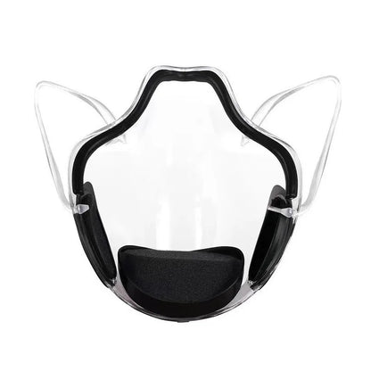 Transparent Moto Cycling Face Shield Windproof Dustproof Mask