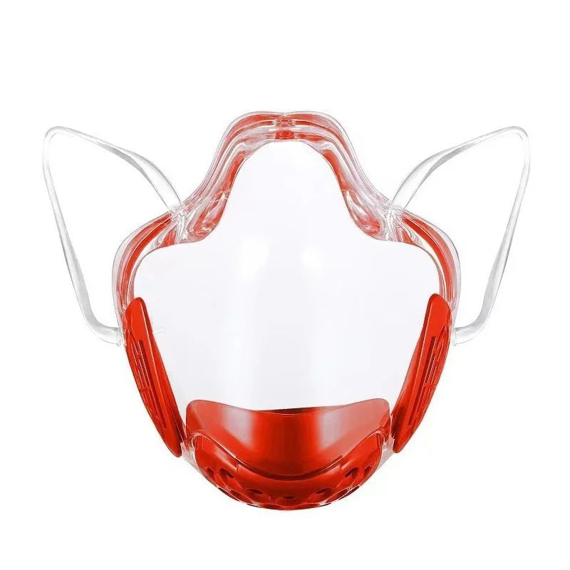 Transparent Moto Cycling Face Shield Windproof Dustproof Mask
