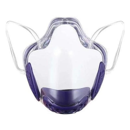 Transparent Moto Cycling Face Shield Windproof Dustproof Mask