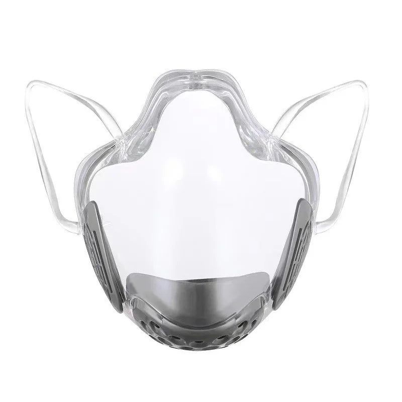 Transparent Moto Cycling Face Shield Windproof Dustproof Mask