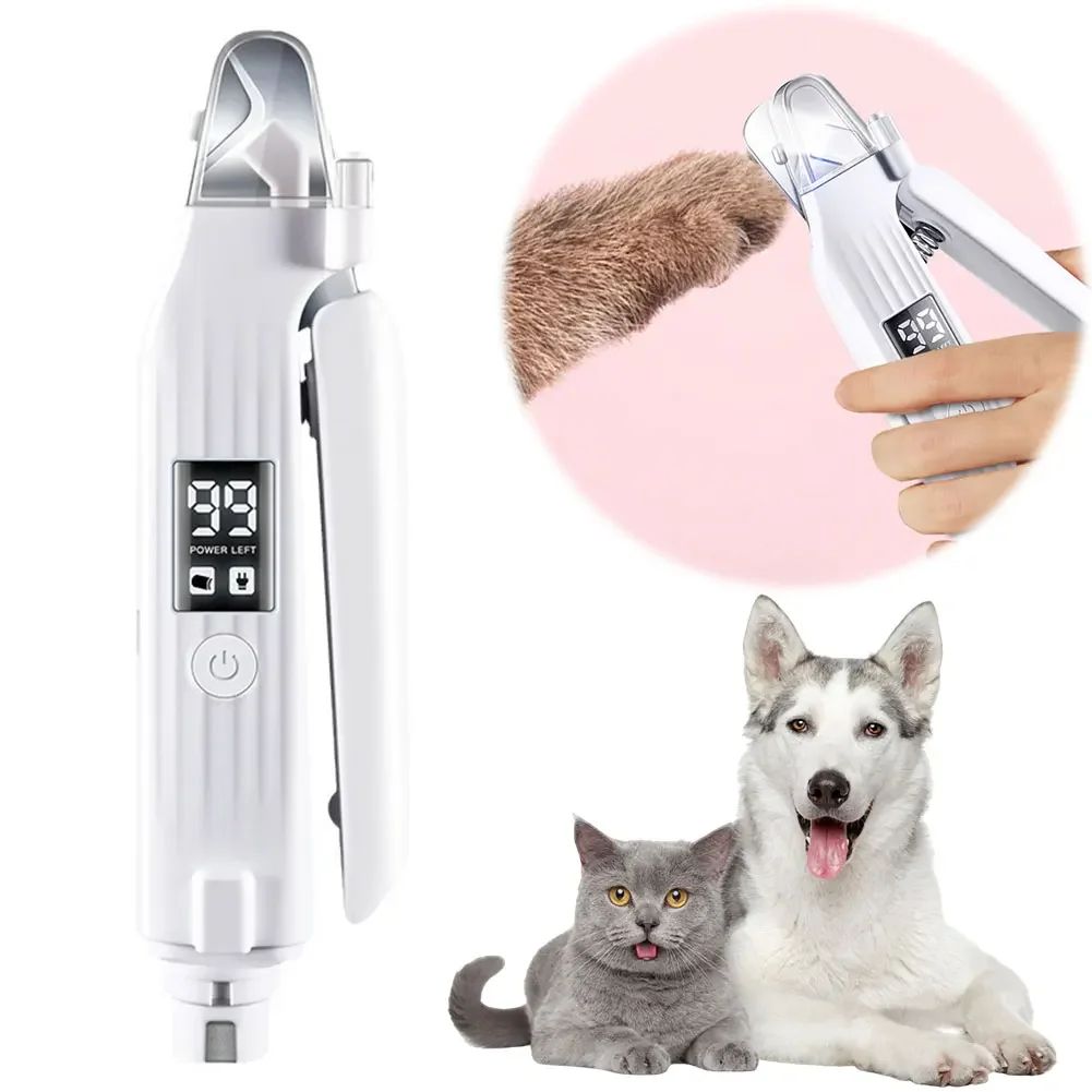 2 in 1 Electric Pet Nail Grinder