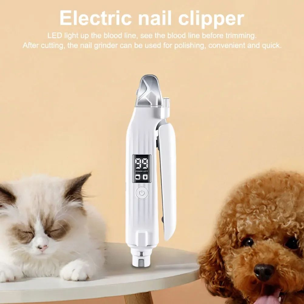 2 in 1 Electric Pet Nail Grinder