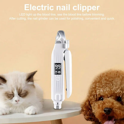 2 in 1 Electric Pet Nail Grinder