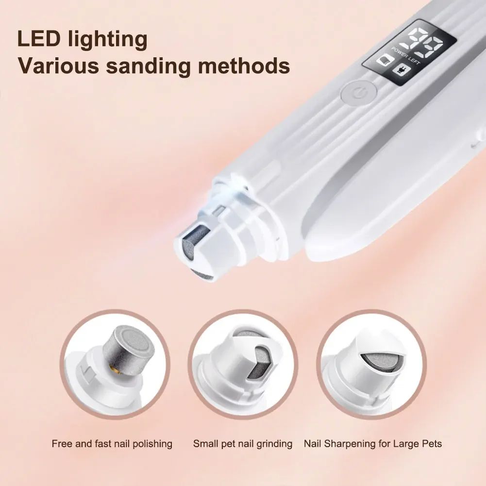 2 in 1 Electric Pet Nail Grinder