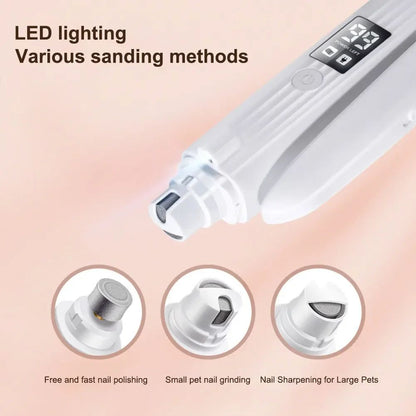 2 in 1 Electric Pet Nail Grinder