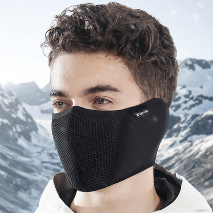 Thermal Winter Cycling Mask for Men Windproof Face & Ear Protection
