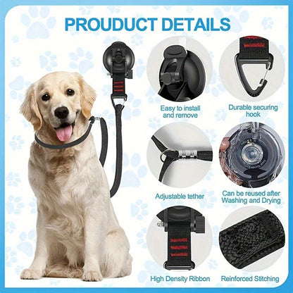Pet Grooming Suction Cup Harness Set