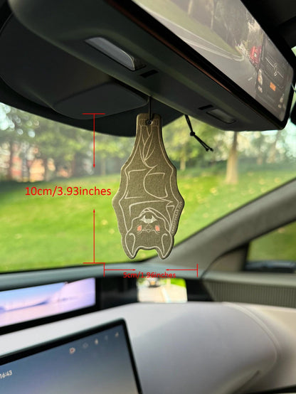Hanging Bat Aromatherapy Car Air Freshener Pendant