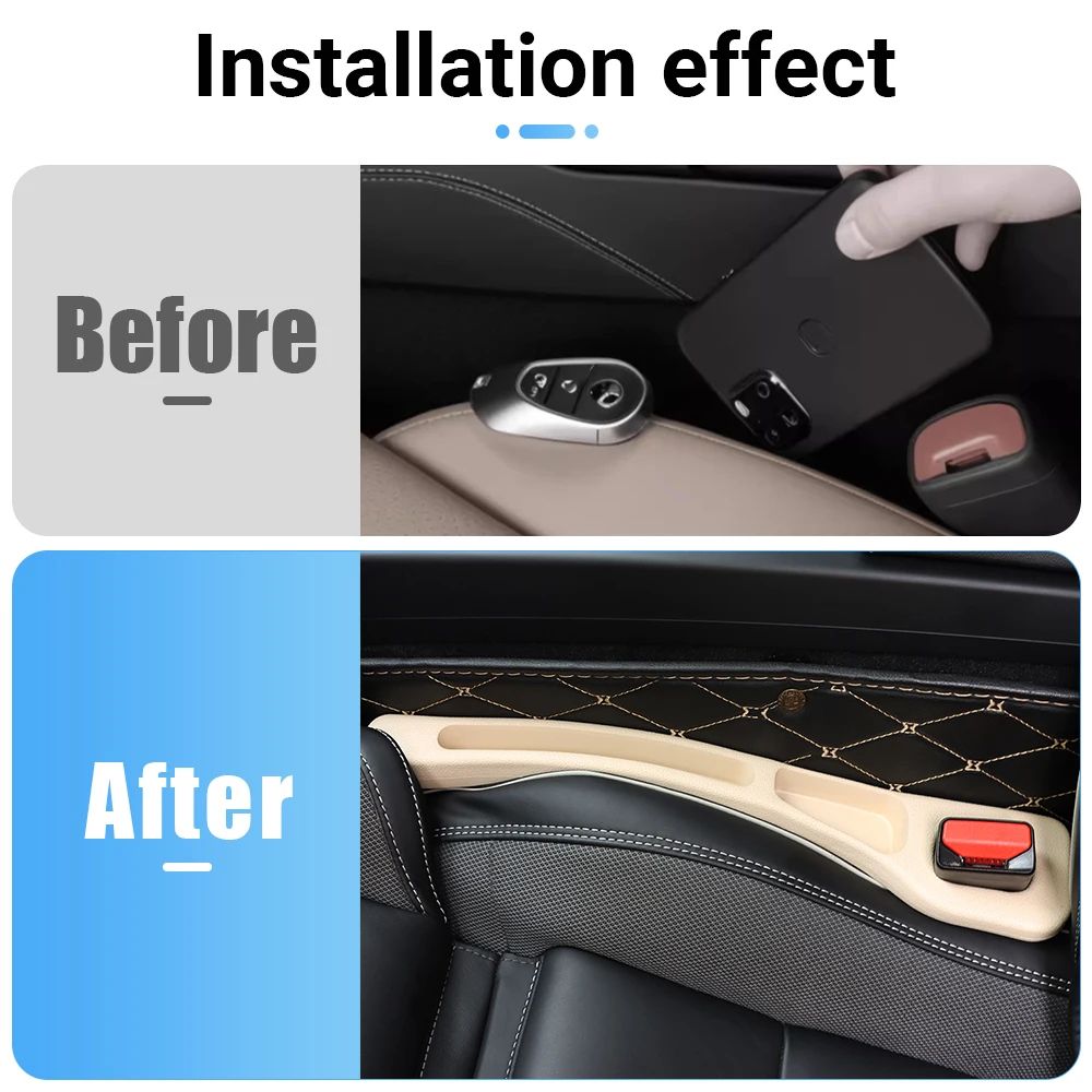 Kia Car Seat Gap Filler Leak-Proof Strips for Sportage, Sorento & Telluride