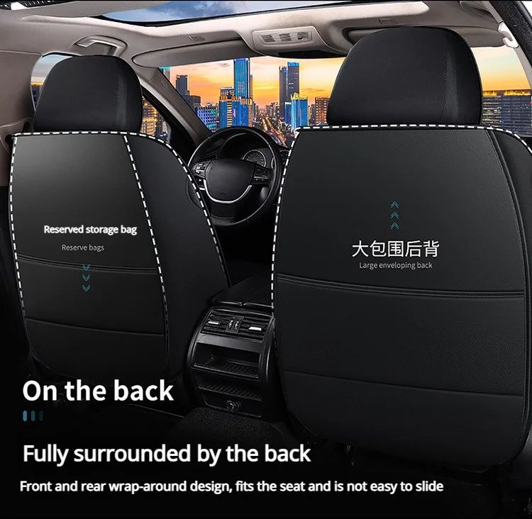 ComfortShield Universal Leather Car Seat Cover