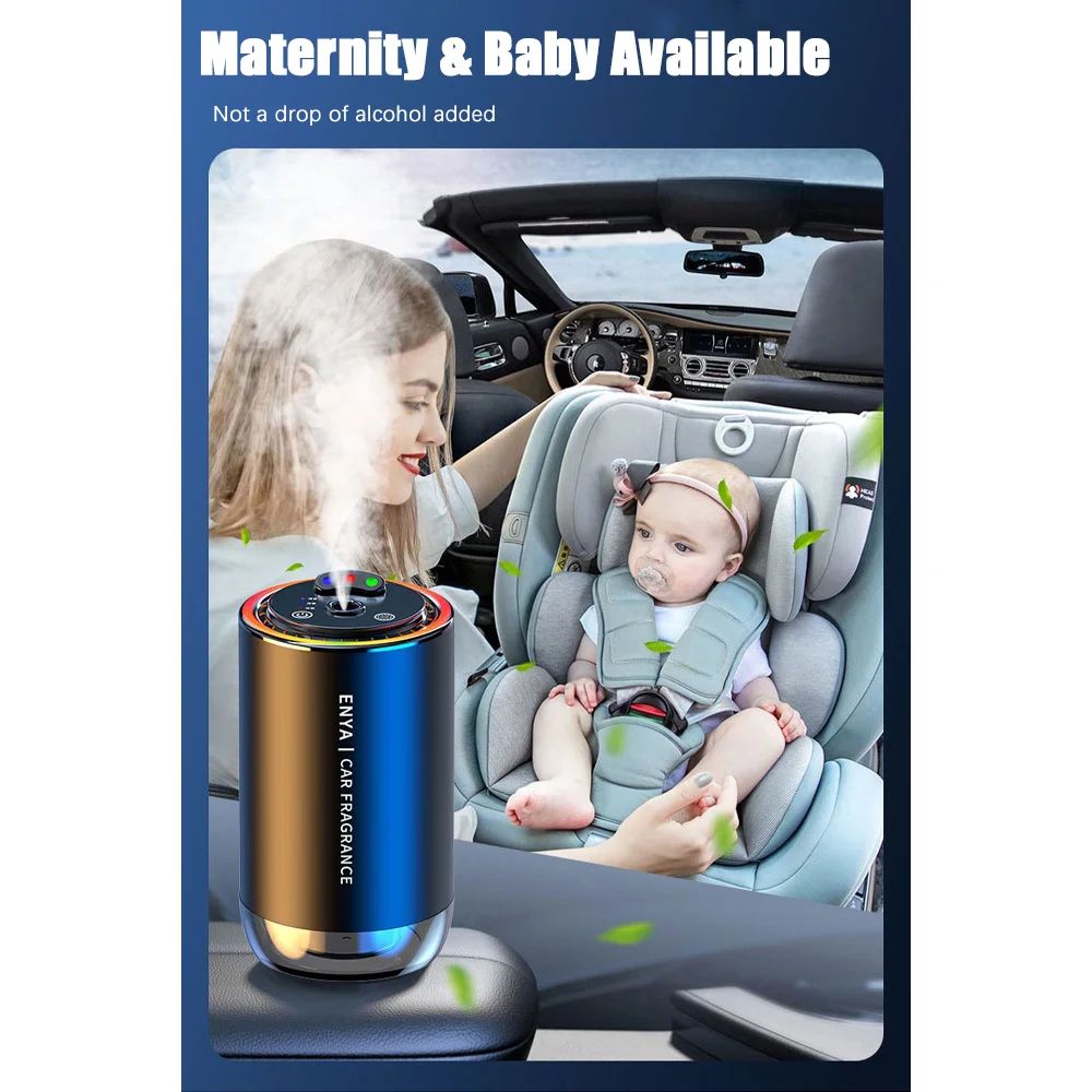RGB USB Car Perfume Diffuser Air Freshener