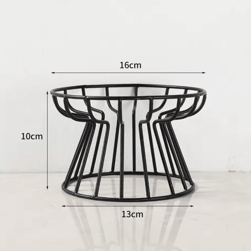 Whisker-Friendly Elevated Ceramic Cat Bowl with Anti-Tip Stand