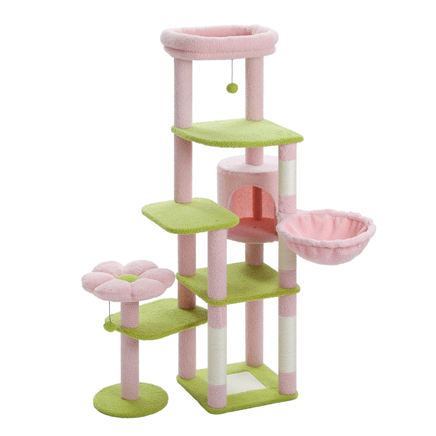 Jumbo Deluxe Multi-Level Tall Cat Tower