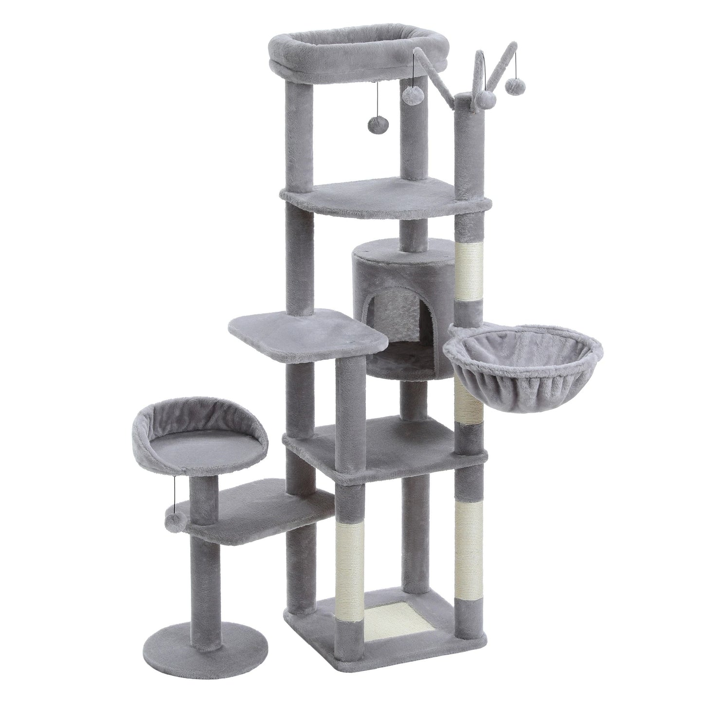 Jumbo Deluxe Multi-Level Tall Cat Tower