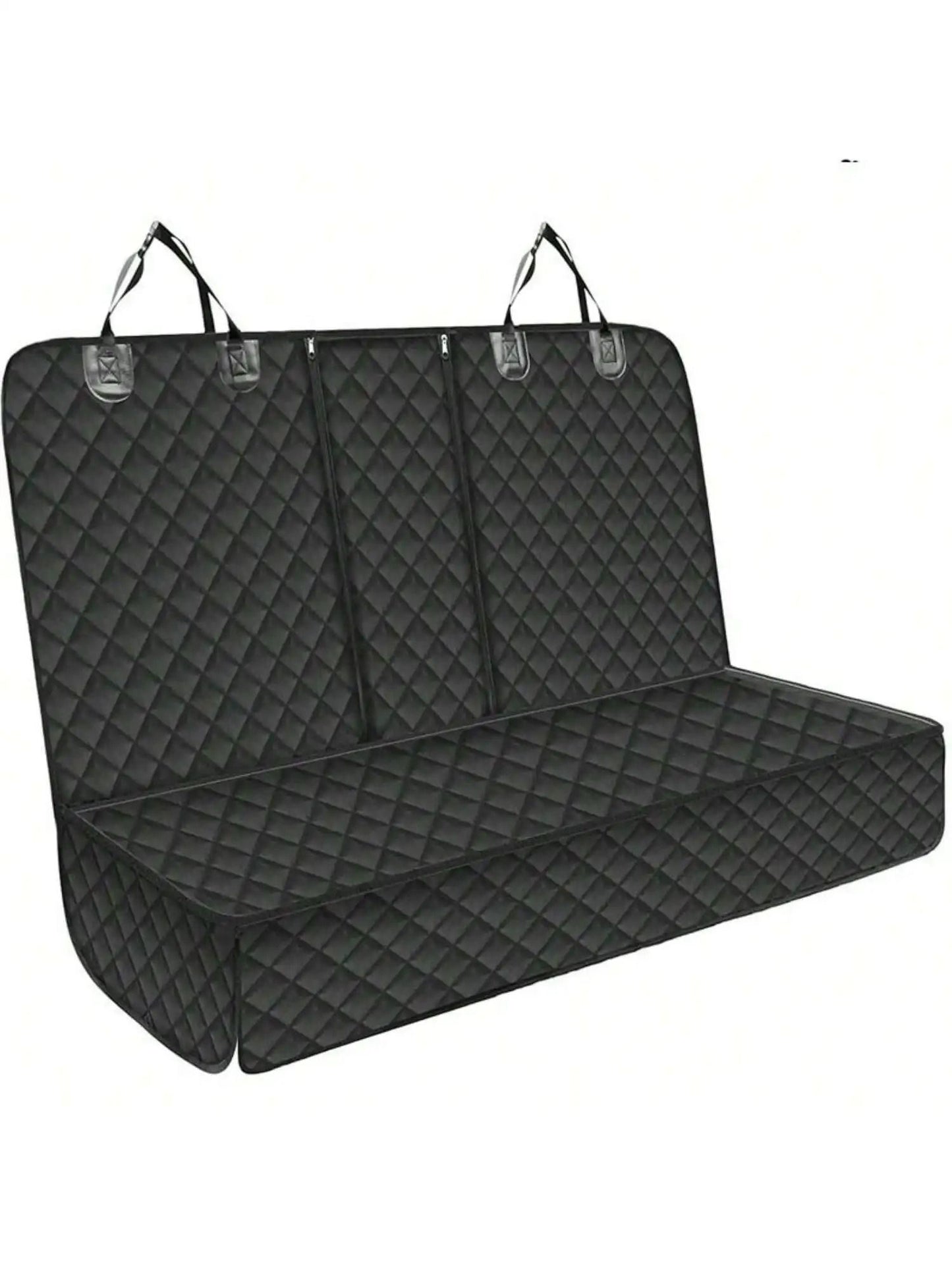 Waterproof Dog Car Seat Cover Hammock with Middle Armrest Access