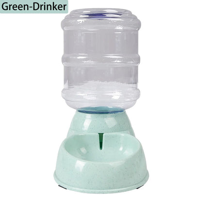 3.8L Automatic Gravity Pet Feeder & Water Dispenser for Small & Medium Pets