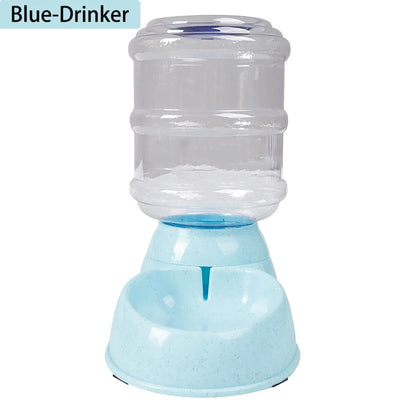 3.8L Automatic Gravity Pet Feeder & Water Dispenser for Small & Medium Pets