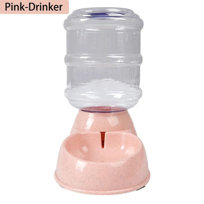 3.8L Automatic Gravity Pet Feeder & Water Dispenser for Small & Medium Pets