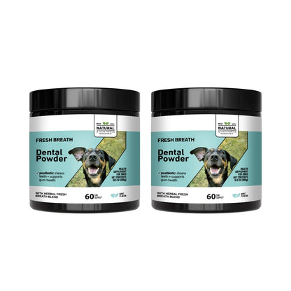 Mint Herbal Pet Teeth Cleaning Powder for Dogs & Cats