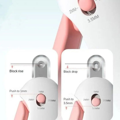Safety-Aperture Pet Nail Clipper