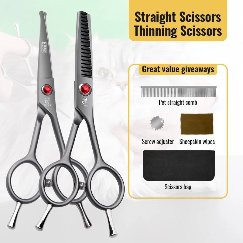 Precision Safety-Tip Grooming Scissors