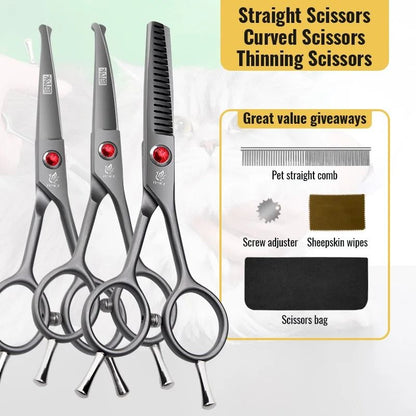 Precision Safety-Tip Grooming Scissors