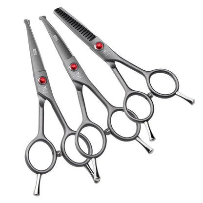 Round-Tip Safety Grooming Scissors for Sensitive Areas