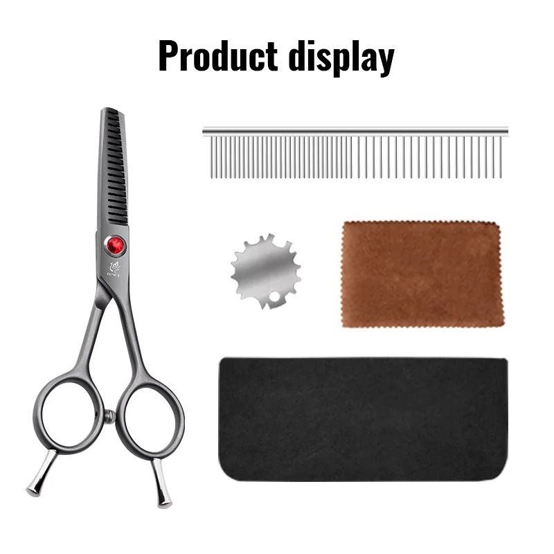 Round-Tip Safety Grooming Scissors for Sensitive Areas