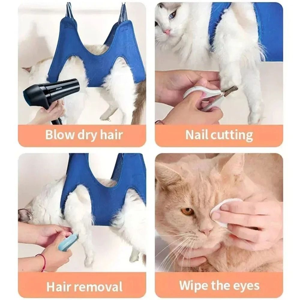 Pet Grooming Restraint Hammock