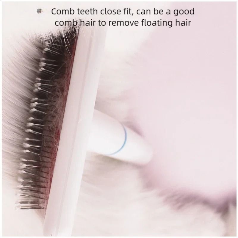 Self-Cleaning Grooming Slicker Brush