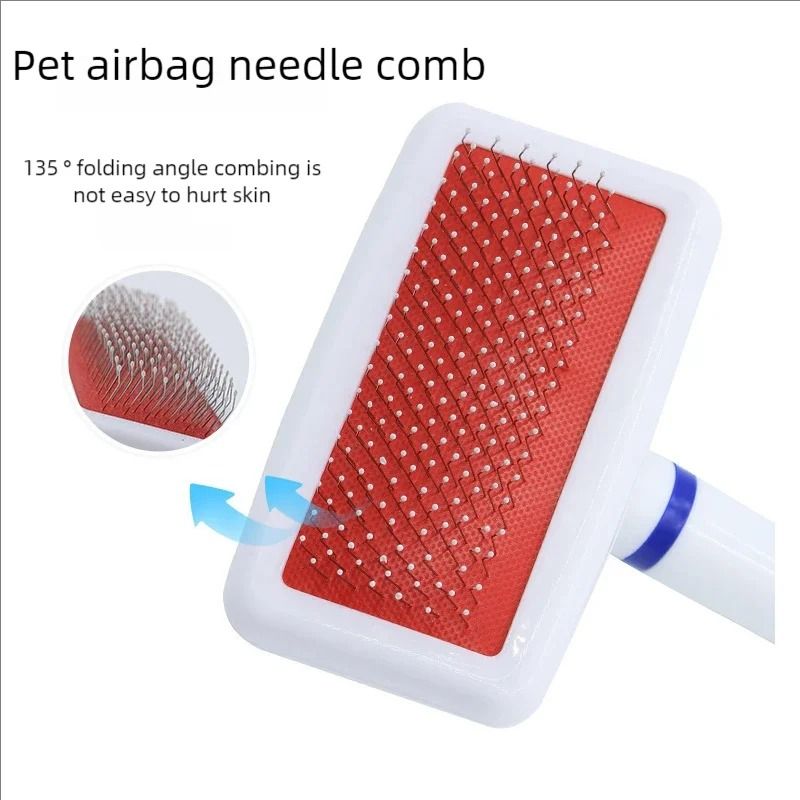 Self-Cleaning Grooming Slicker Brush