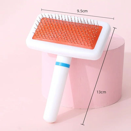 Self-Cleaning Grooming Slicker Brush